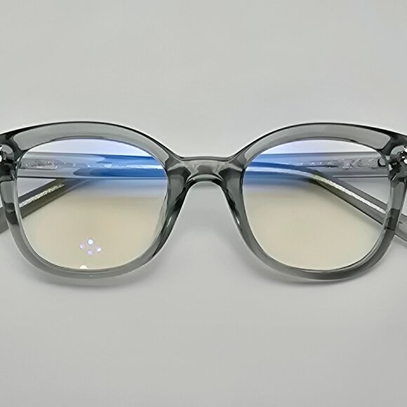 *SOLD* Kate Spade Tanea Crystal Grey Rhinestone Frame +1.50 Lens Reading Glasses - Picture 13 of 16